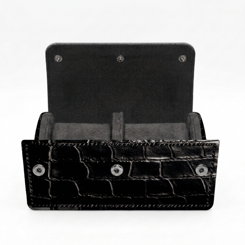 Black Leather Case