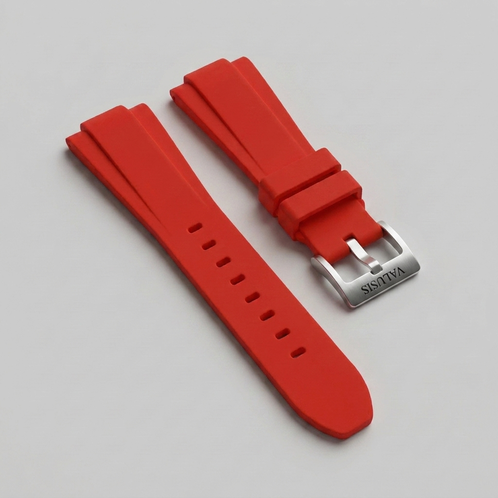 Red Silicone Strap