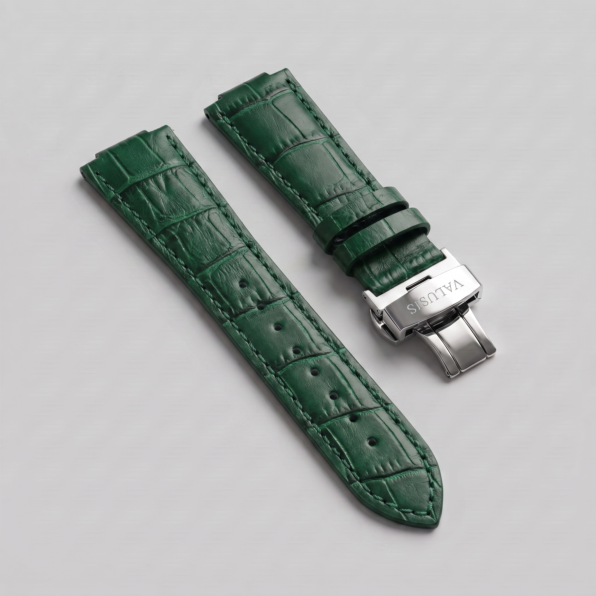 Green Leather Strap