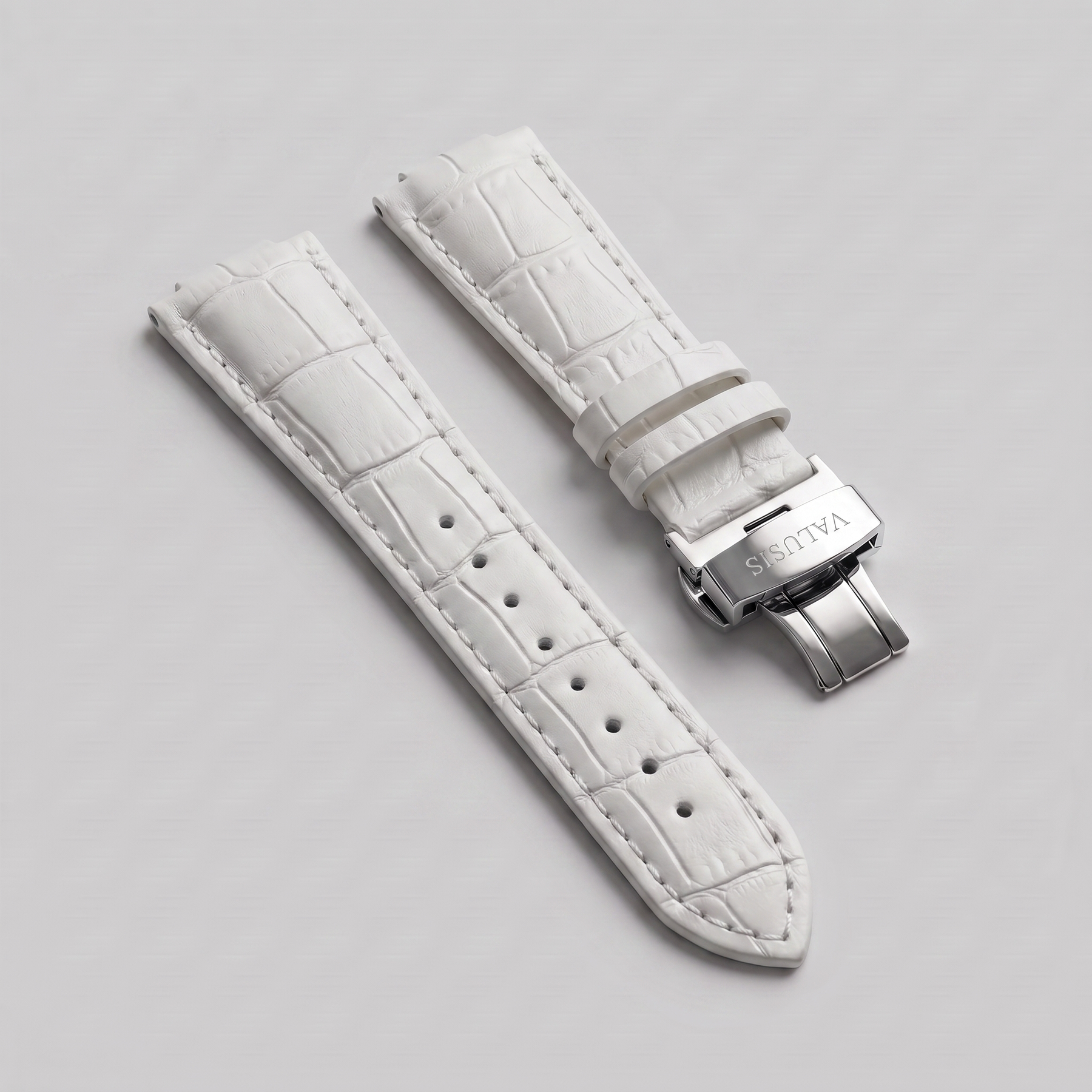 White Leather Strap