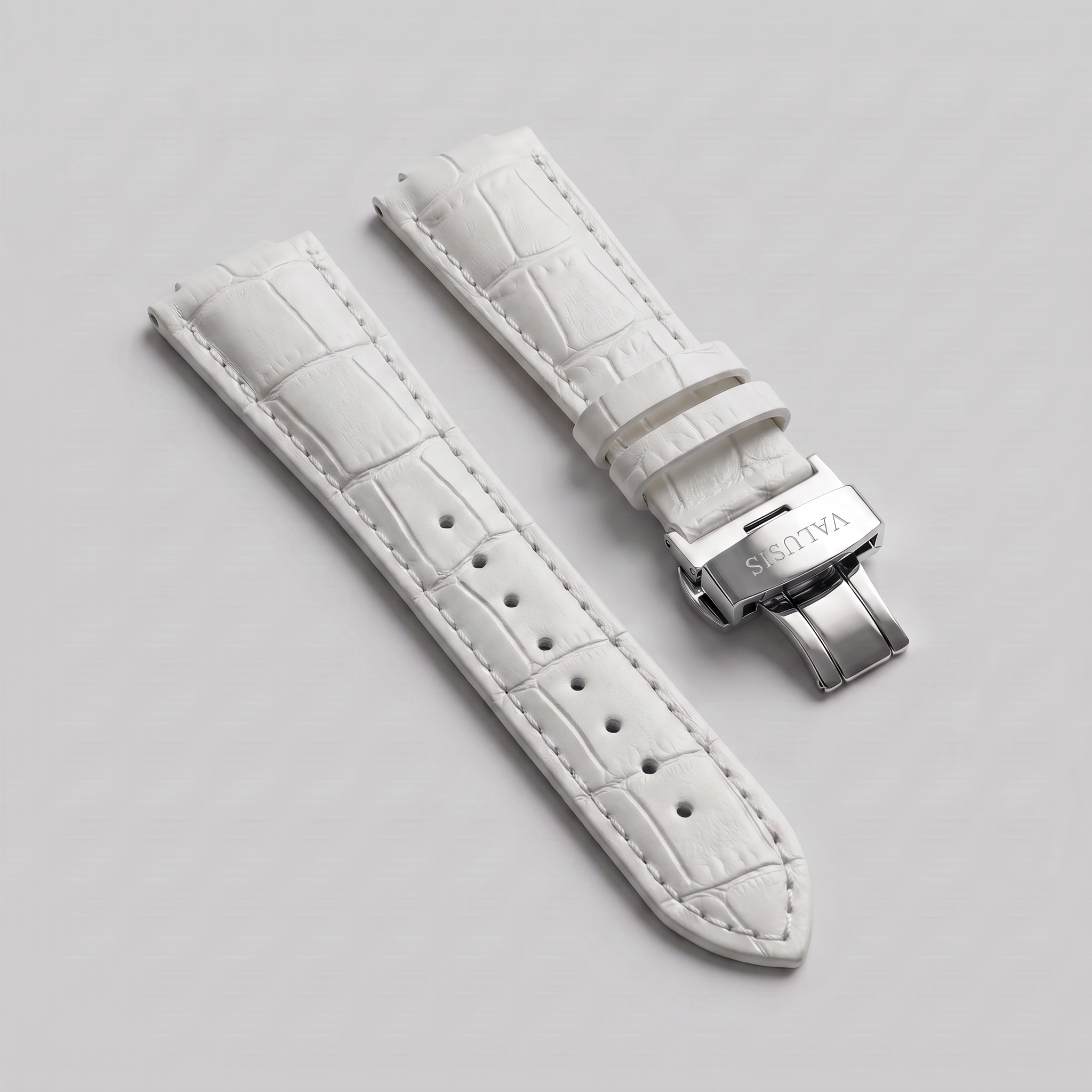White Leather Strap
