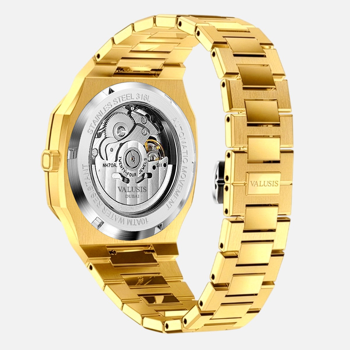 VALUSIS Volt Gold Skeleton Ii – Watch Case Back