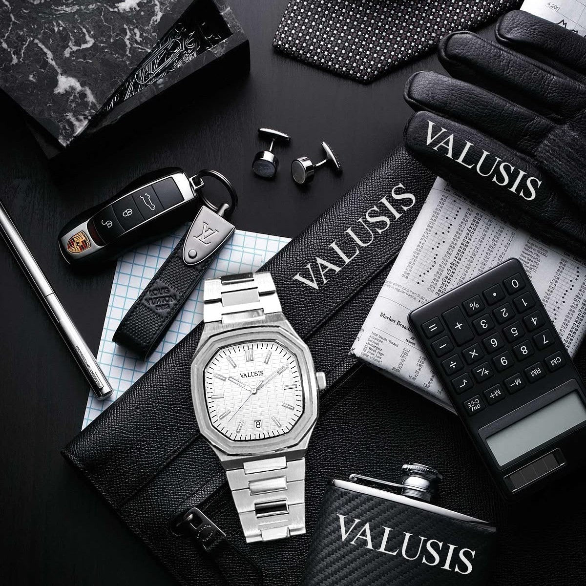 VALUSIS Volt White – Automatic Watch