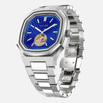 VALUSIS Volt Blue Open-Heart – Skeleton Dial Automatic Watch