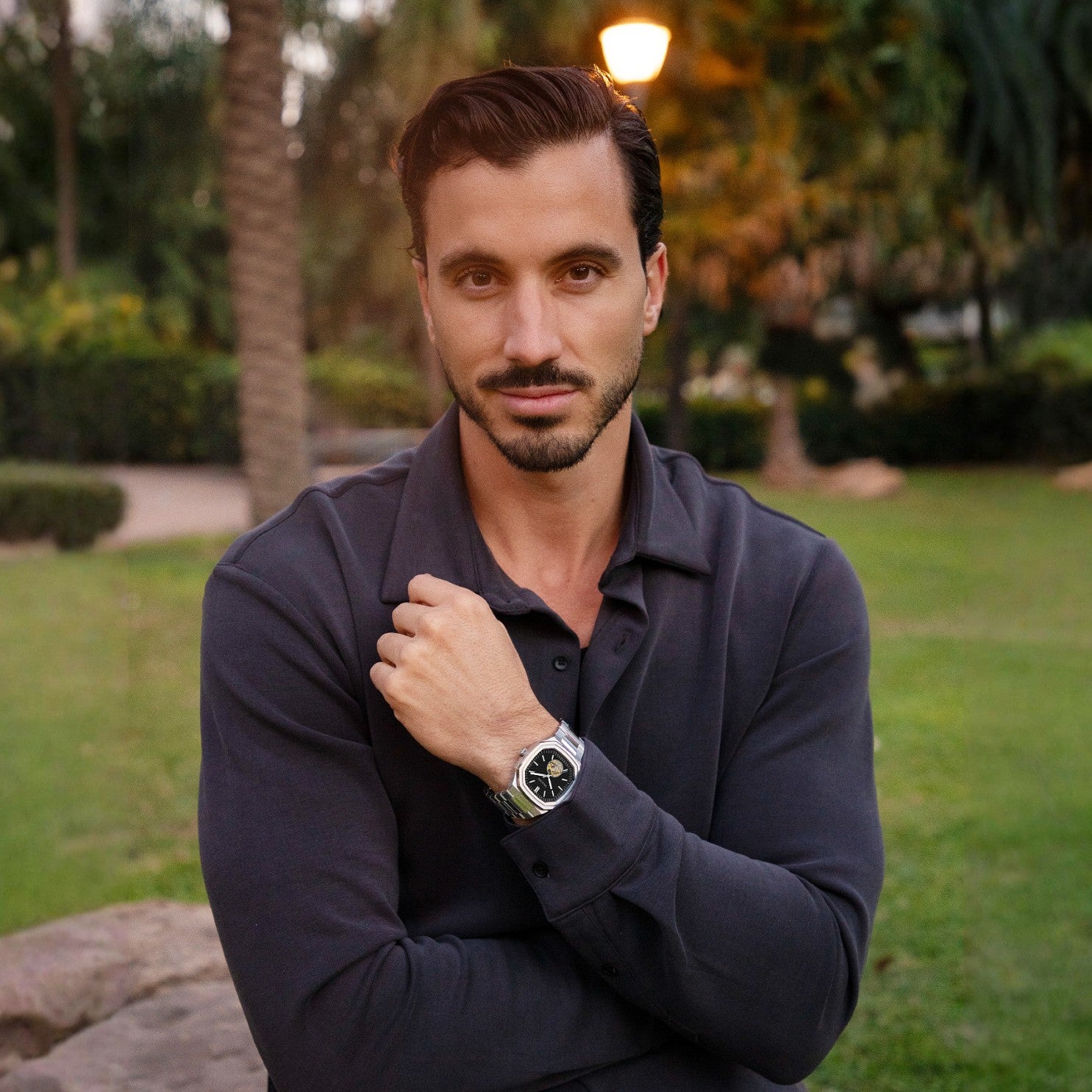 VALUSIS Volt Open-Heart – Black Dial Open-Heart Watch