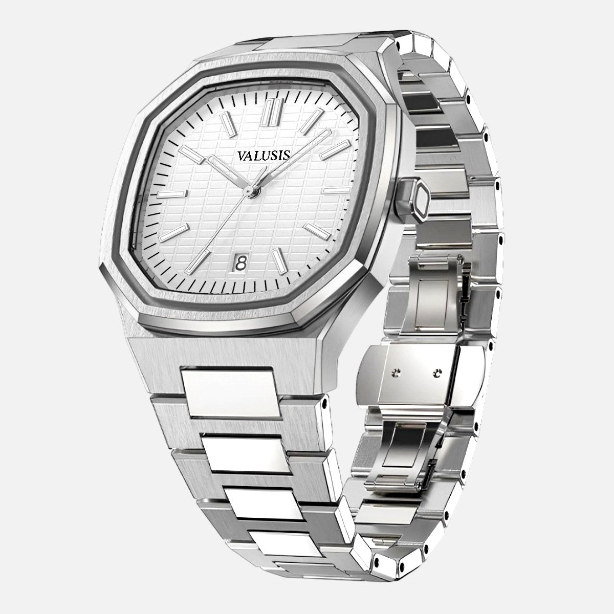VALUSIS Volt White – Automatic Watch