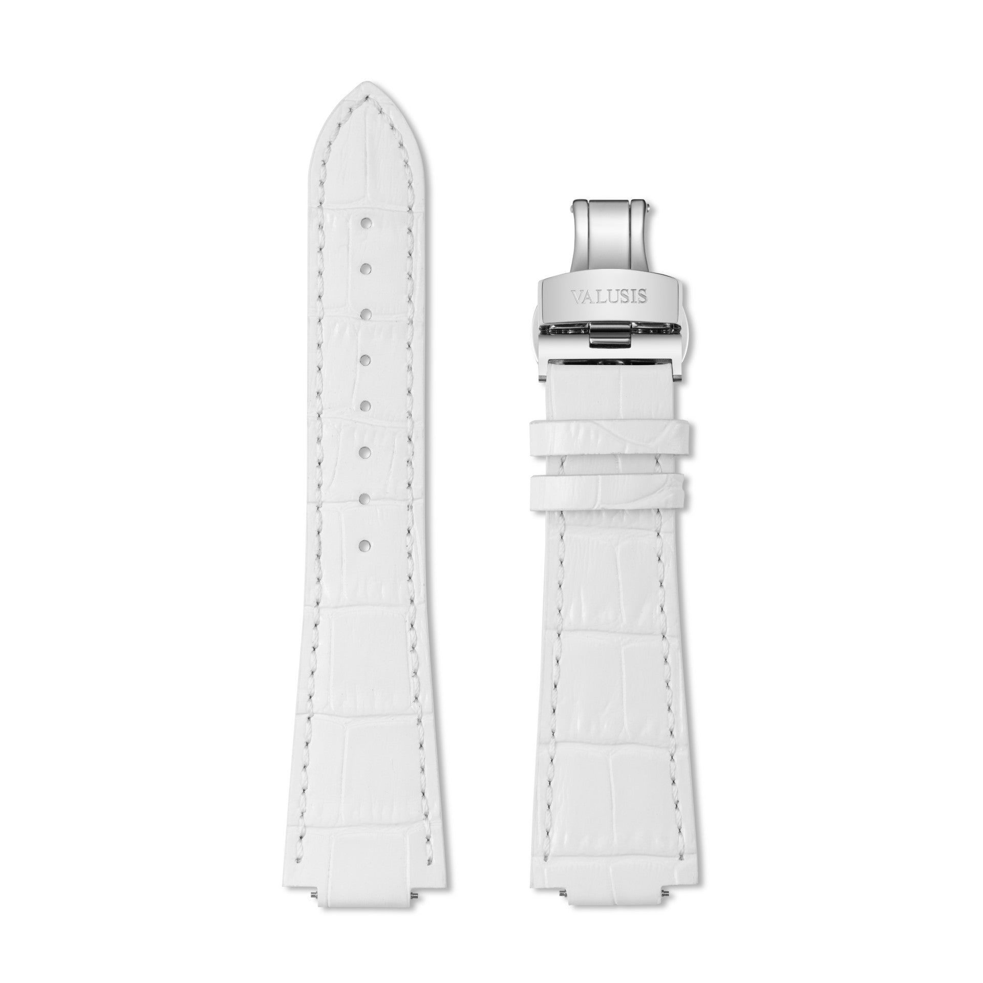 White Leather Strap